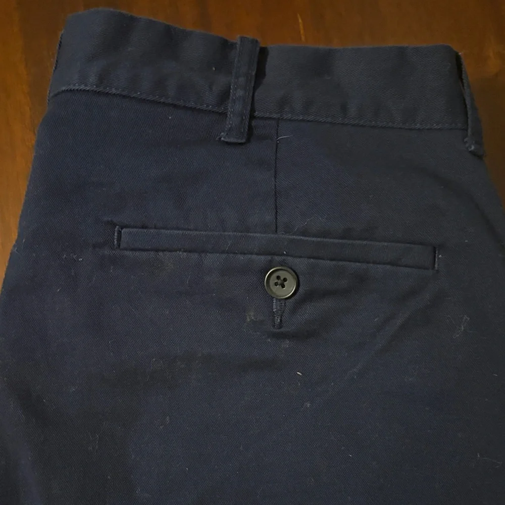 J. Crew Navy Slim Stretch Chinos 32X32
